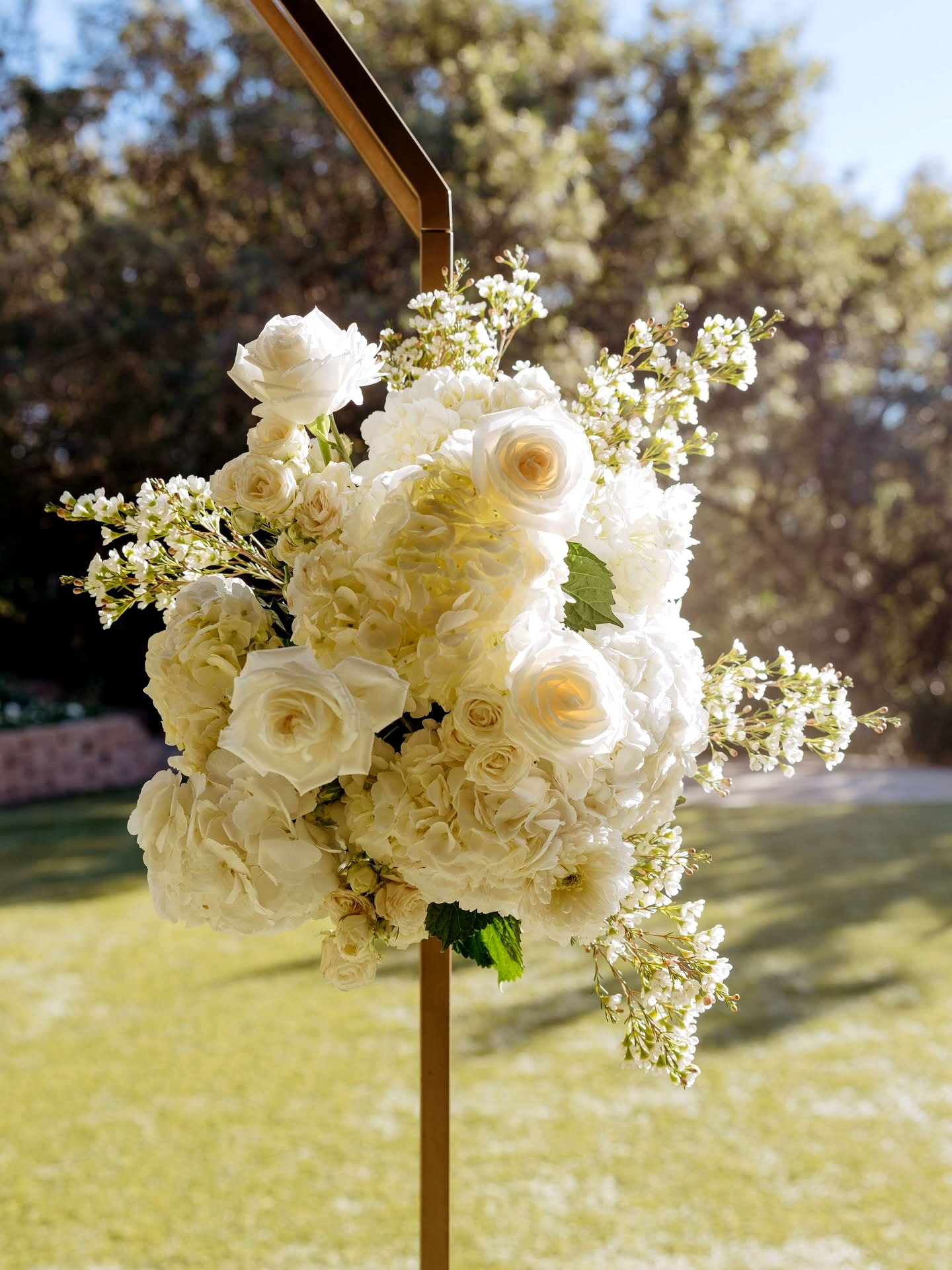 Wedding floral detail